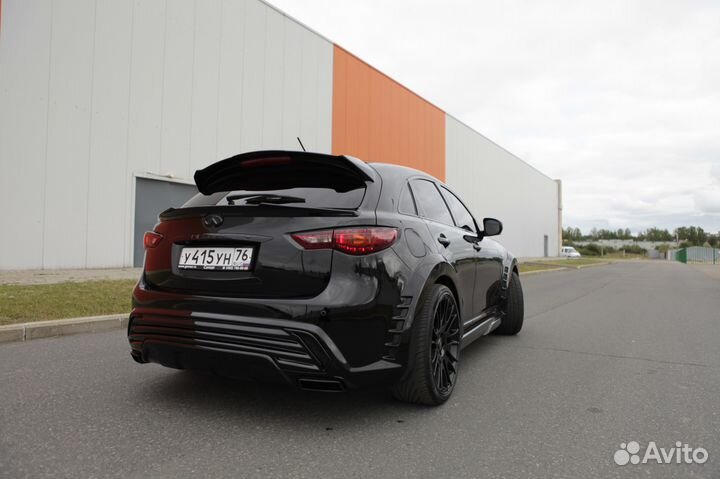 Спойлер Infiniti fx/qx70 (верхний)