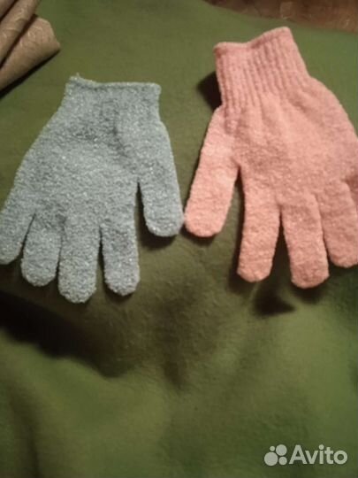 Новые Для мытья, душа, бани перчатки