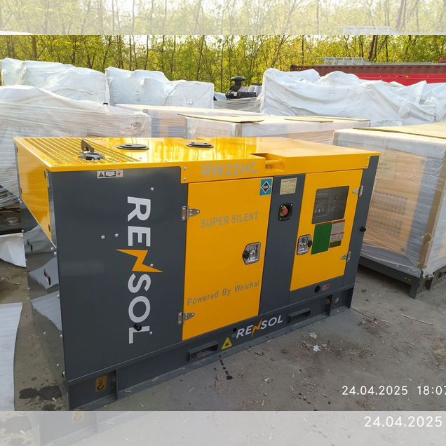 Дизельный генератор 16 квт Weichai Rensol RW22HC