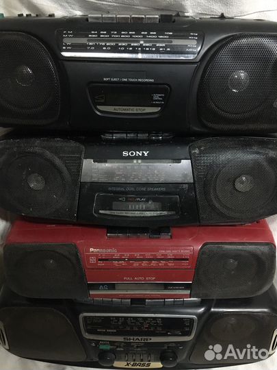 Магнитафоны sharp Panasonic Sony Цена за все