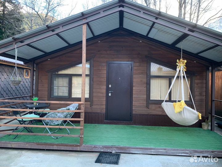 Эко домики в Домбае