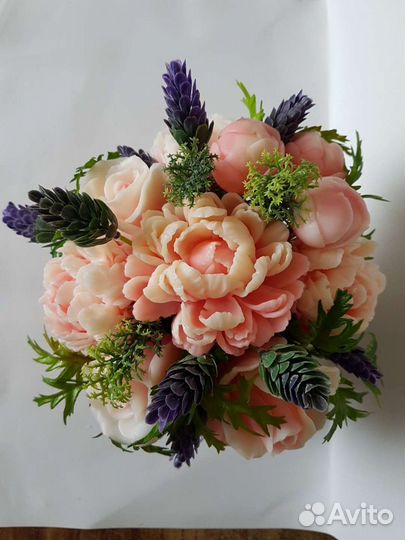 Мыльный букет