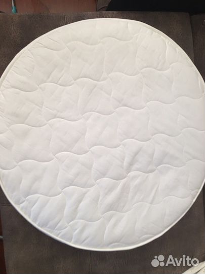 Матрас детский круглый 75х75