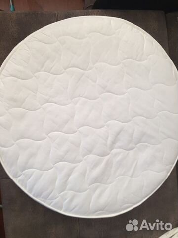 Матрас детский круглый 75х75