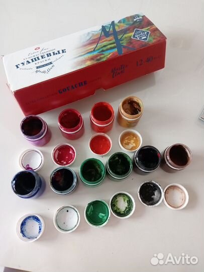 Бумага, пастель, гуашь для рисования