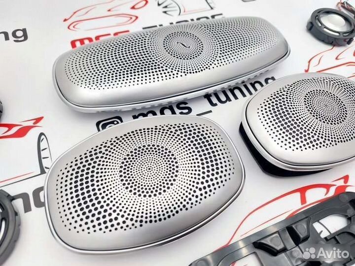 Потолочные динамики задние Burmester S-class W222