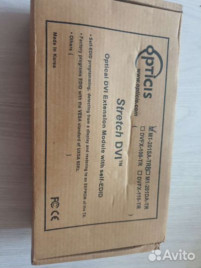 Удлинитель DVI кабеля, оптико-волоконный