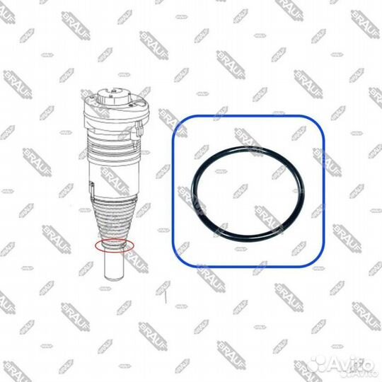 Резинки пневмoбалoна Audi Q7 4M (2015+)