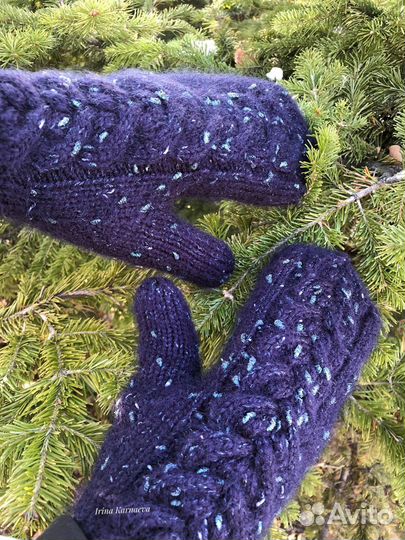 Рукавицы на флисе