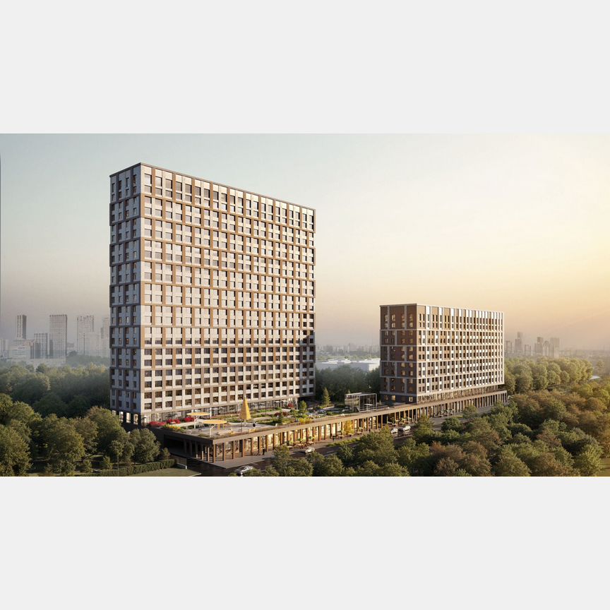 2-к. квартира, 66,8 м², 11/24 эт.