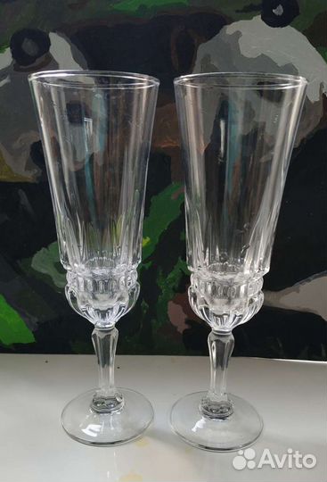 Бокалы для шампанского, 2 шт