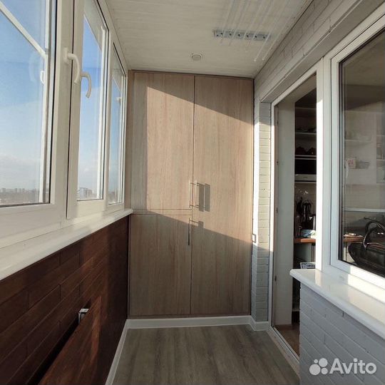 Остекление балконов под ключ