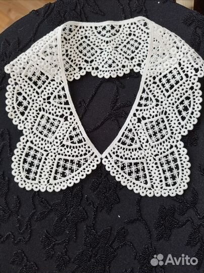 Съемный воротничок вышивка