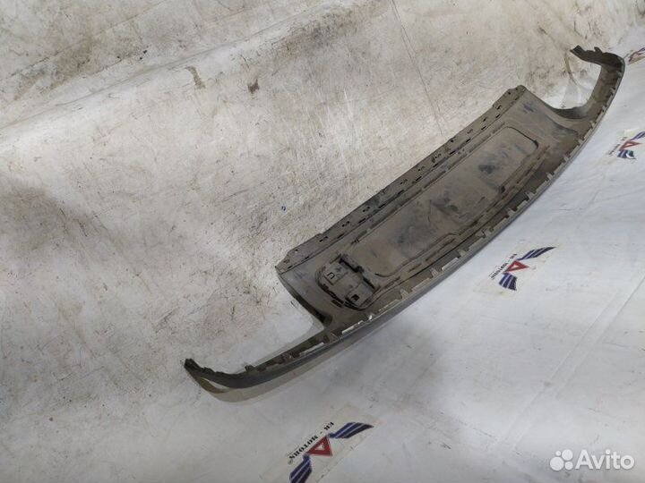 Спойлер бампера задний Audi Q7 1 4LB рестайлинг