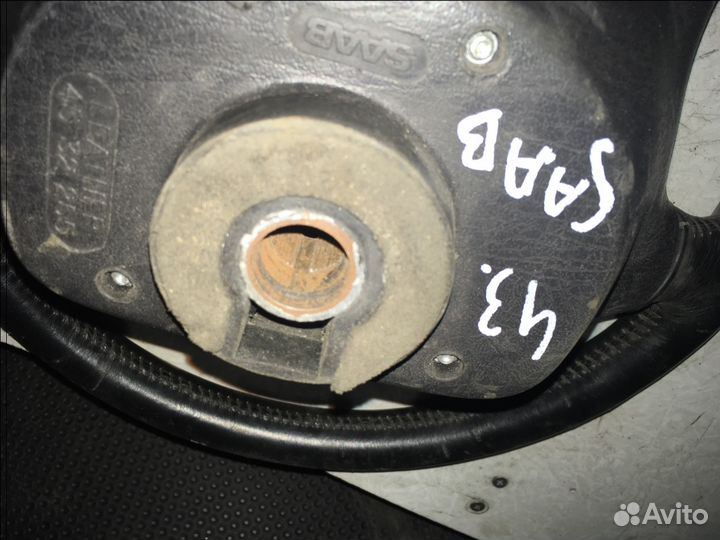 Руль Saab 9-3 9-5 Сааб 9.3 9.5 кожа 4532255