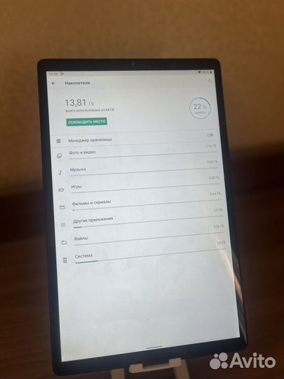 Планшет lenovo tab m10 fhd plus 64гб