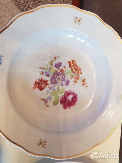 Тарелки фарфор, для первых блюд