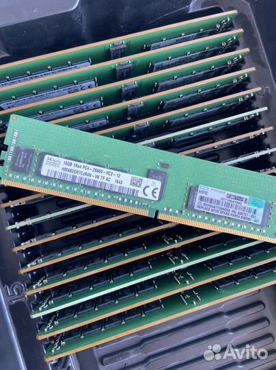 Оперативная память 16gb ddr4 2400/2666 hpe