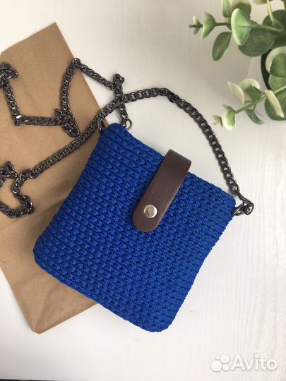Сумка женская (клатч) летняя на цепочке