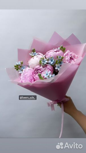 Букеты из пионов с доставкой пион, 29, 51 пион