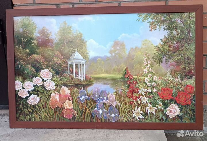 Картина размеры длина 1 метр, высота 1.08