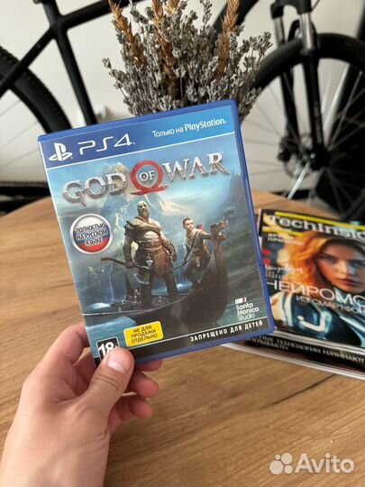 Диски на ps4 God Of War