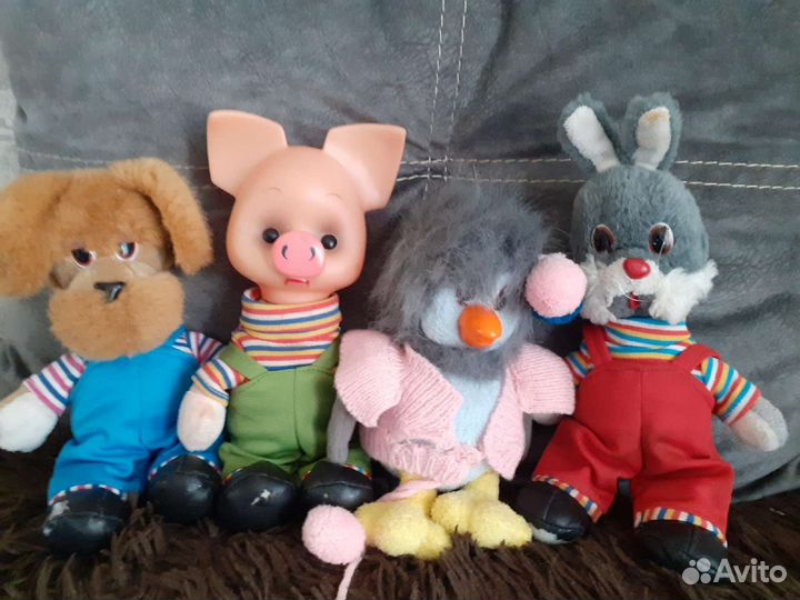 Мягкие игрушки пакетом