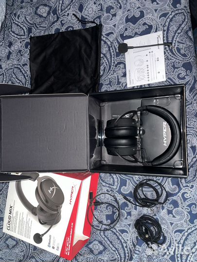 Беспроводные наушники hyperx cloud mix