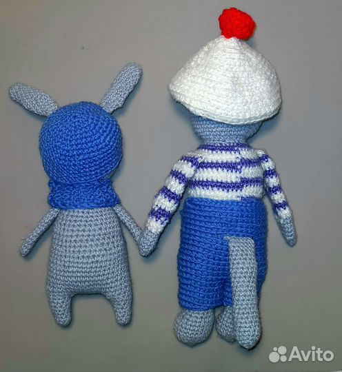 Вязаные игрушки ручной работы