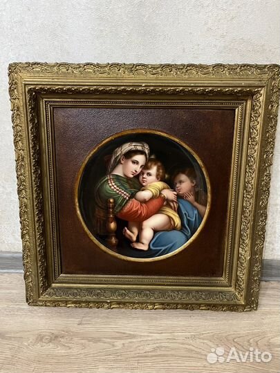 Старинная антикварная картина