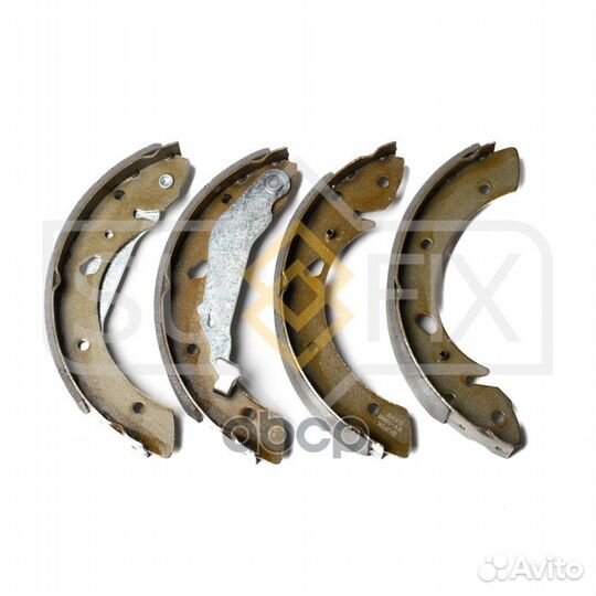 Барабанные тормозные колодки зад прав/лев S