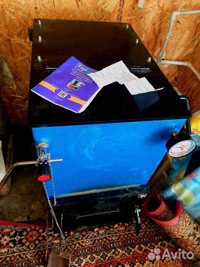 Твердотопливный котел длительного горения