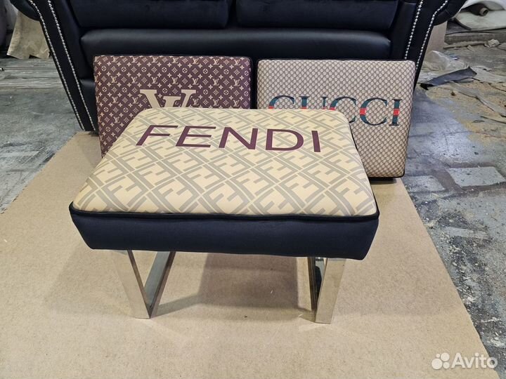 Банкетка fendi в салон красоты, магазин, зал