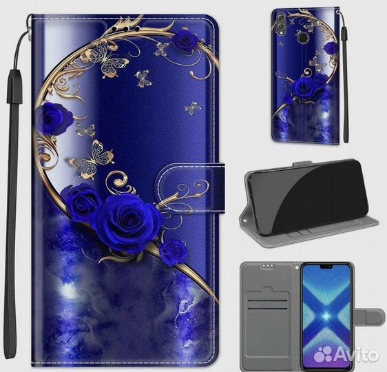 Чехол книжка honor 8x