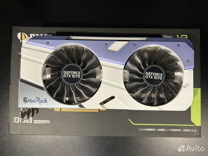 GeForce GTX 1070 Palit GameRock 8 Gb