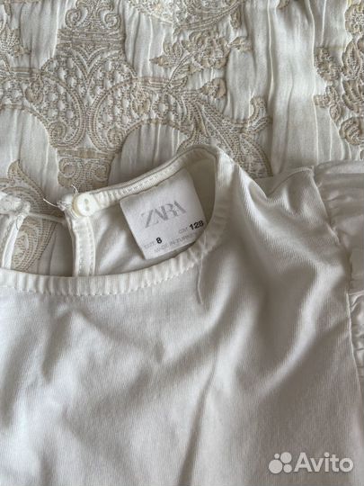Блузка zara для девочки 128