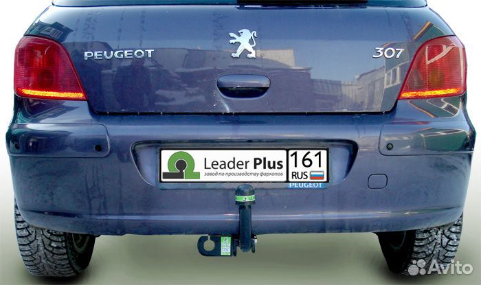 Фаркоп Peugeot 307 (Хетчбек) 2001-2008 +электр