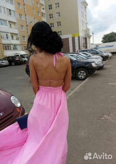 Платье вечернее/на выпускной золотой песок