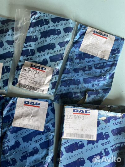 Сальники и уплотнительные кольца кпп DAF