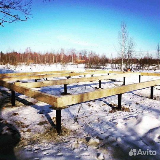 Винтовые сваи свайный фундамент под ключ