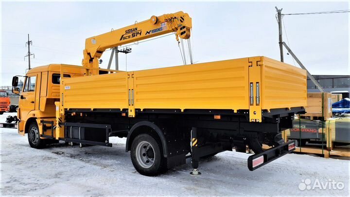 КамАЗ 4308 с КМУ, 2023