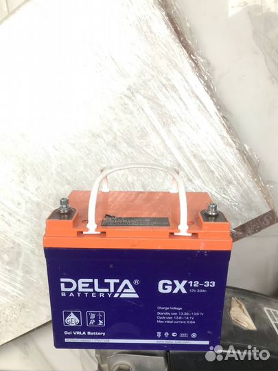 Аккумуляторная батарея Delta GX 12-33