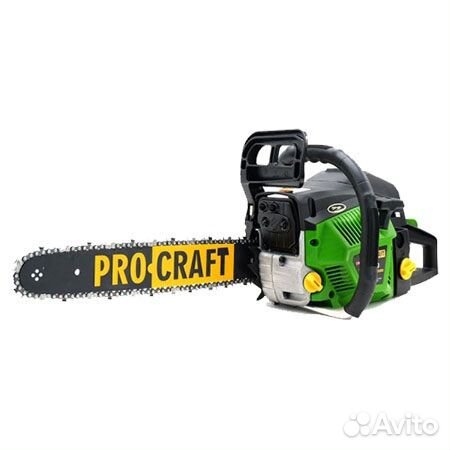 Бензопила Procraft GS-50 4,8 л/с, 3500Вт