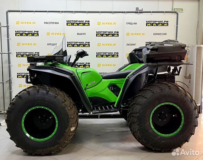 Квадроцикл Сокол 1.5 на мостах УАЗ