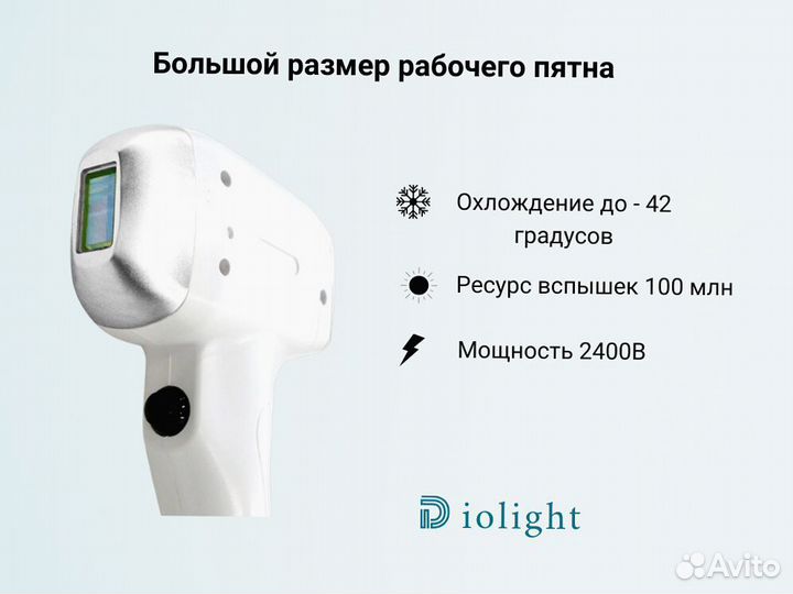 Диодный лазер Diolight UltraMax 2400ватт