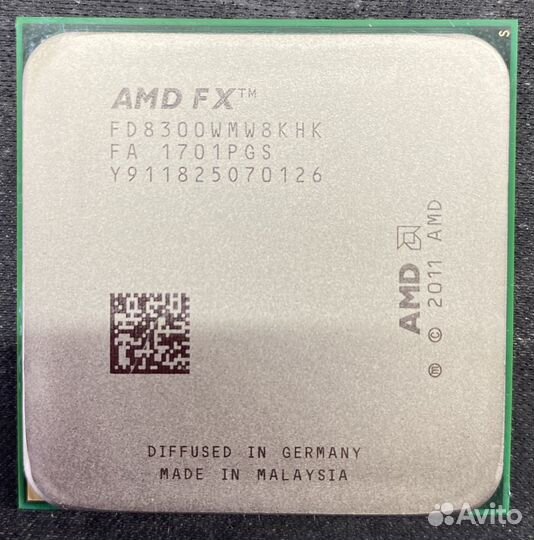 Процессор AMD FX8300 AM3+ 3300-4200MHz