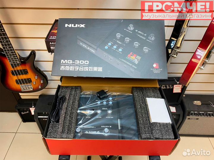 Гитарный процессор NUX MG-300