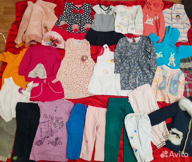 Детские вещи пакетом для девочки