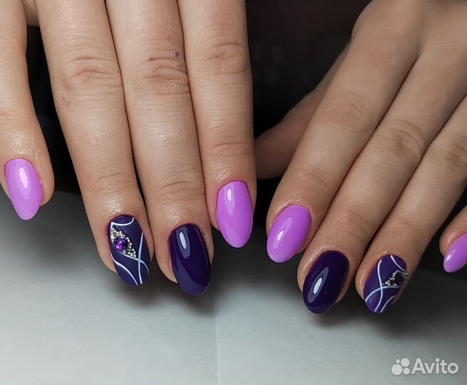 Маникюр, наращивание ногтей в зеленой роще