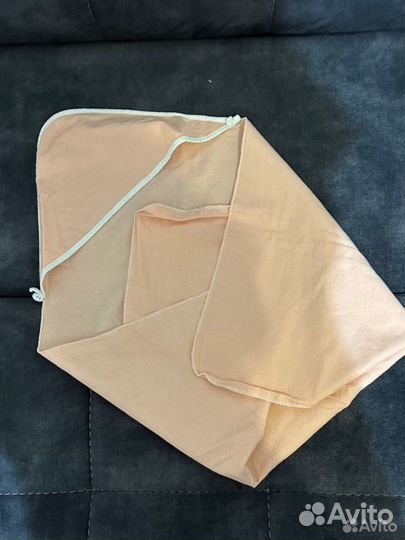 Балдахин на кроватку и простынь на рещинке 120/60